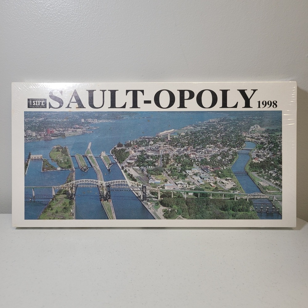 Sault Opoly Soo Michigan Sealed Board Game 1998 Vintage Pride Distributors LSSU